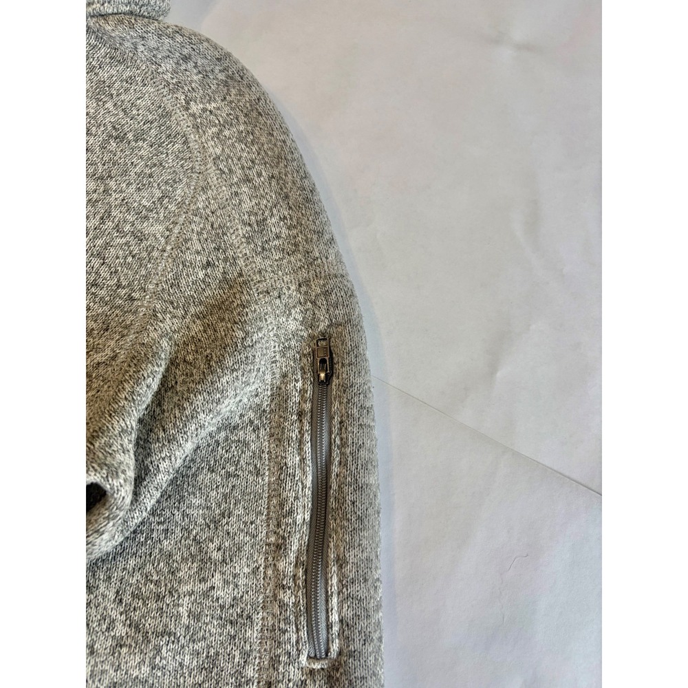 Patagonia Better Sweater 1/4 Zip Fleece Pullover Heather Grey Womens Medium - Picture 5 of 15